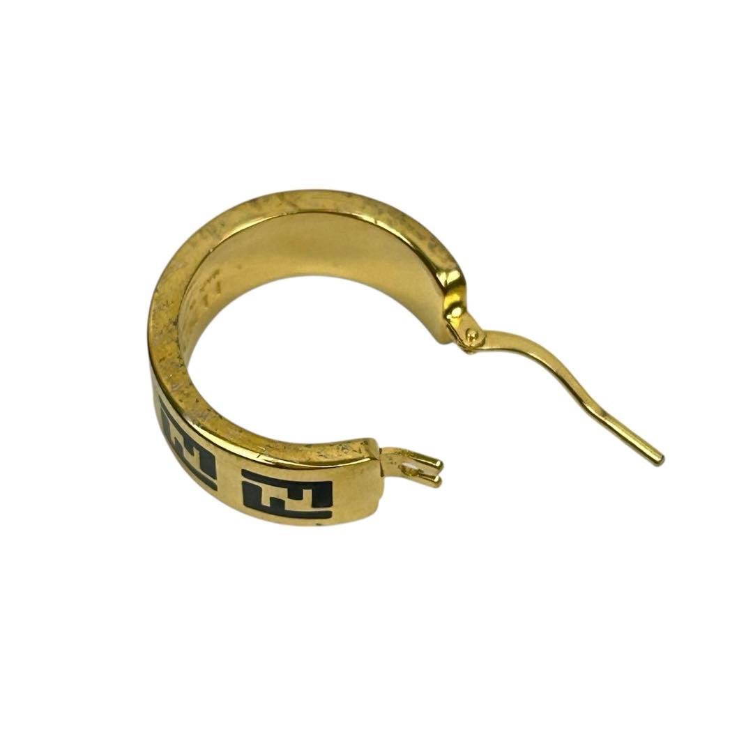 FENDI フォーエバー ピアス ゴールド 片耳 FFロゴ