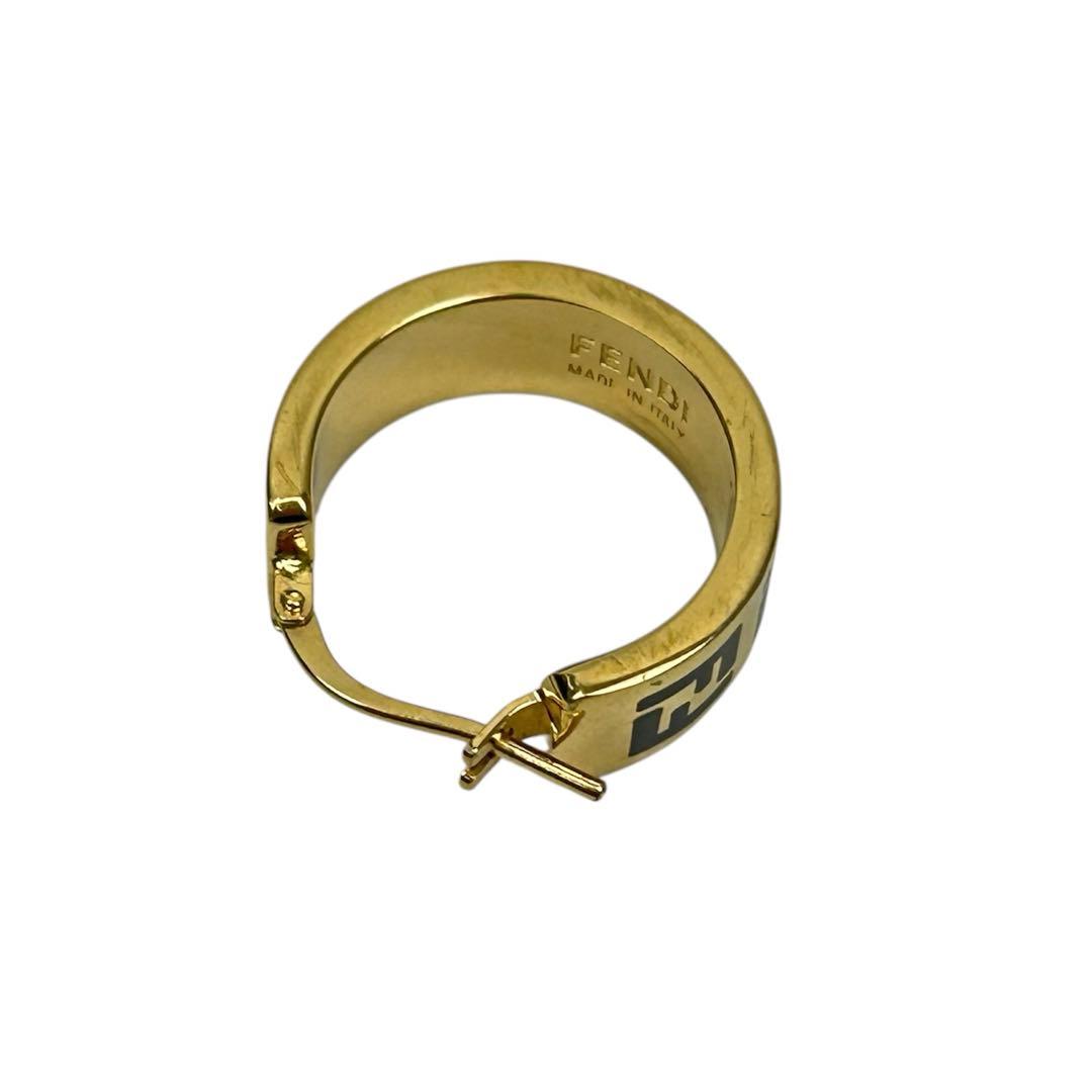 FENDI フォーエバー ピアス ゴールド 片耳 FFロゴ