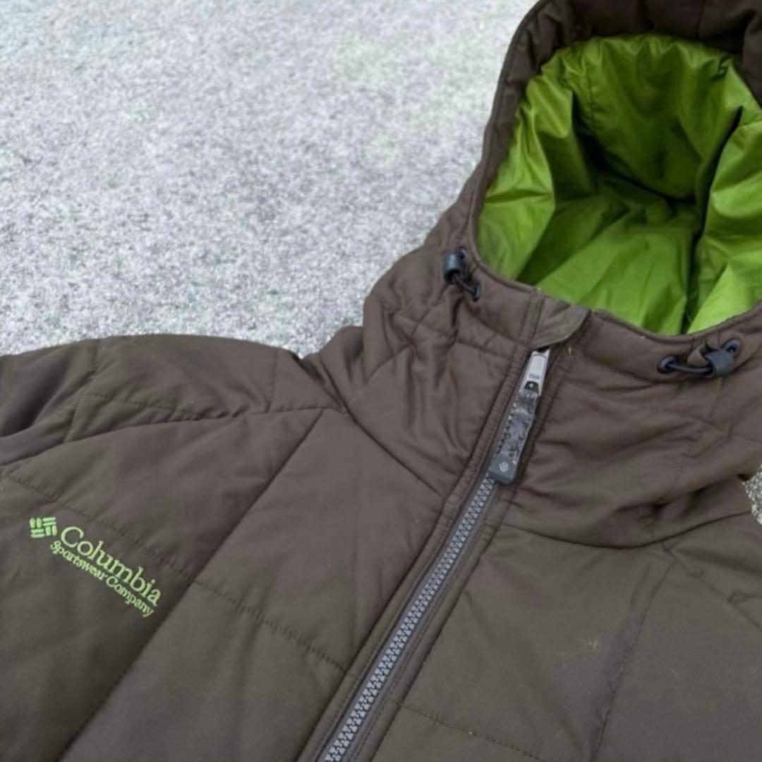 ジャケット・アウター 90s Columbia hooded puffer jacket brown