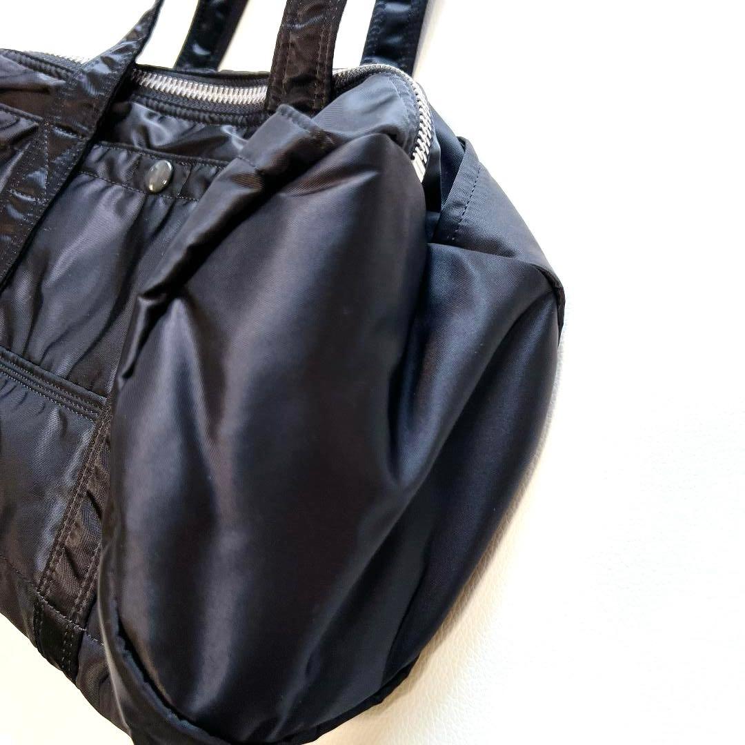 未使用級 ポーター タンカー ダッフルバッグ 黒 ナイロン ボストン