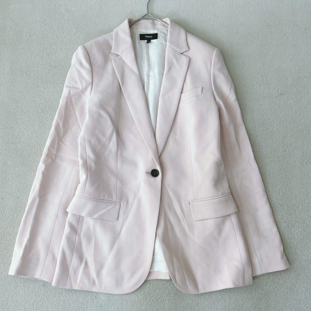 2024年✨セオリー　テーラードジャケット　STAPLE BLAZER Bピンク