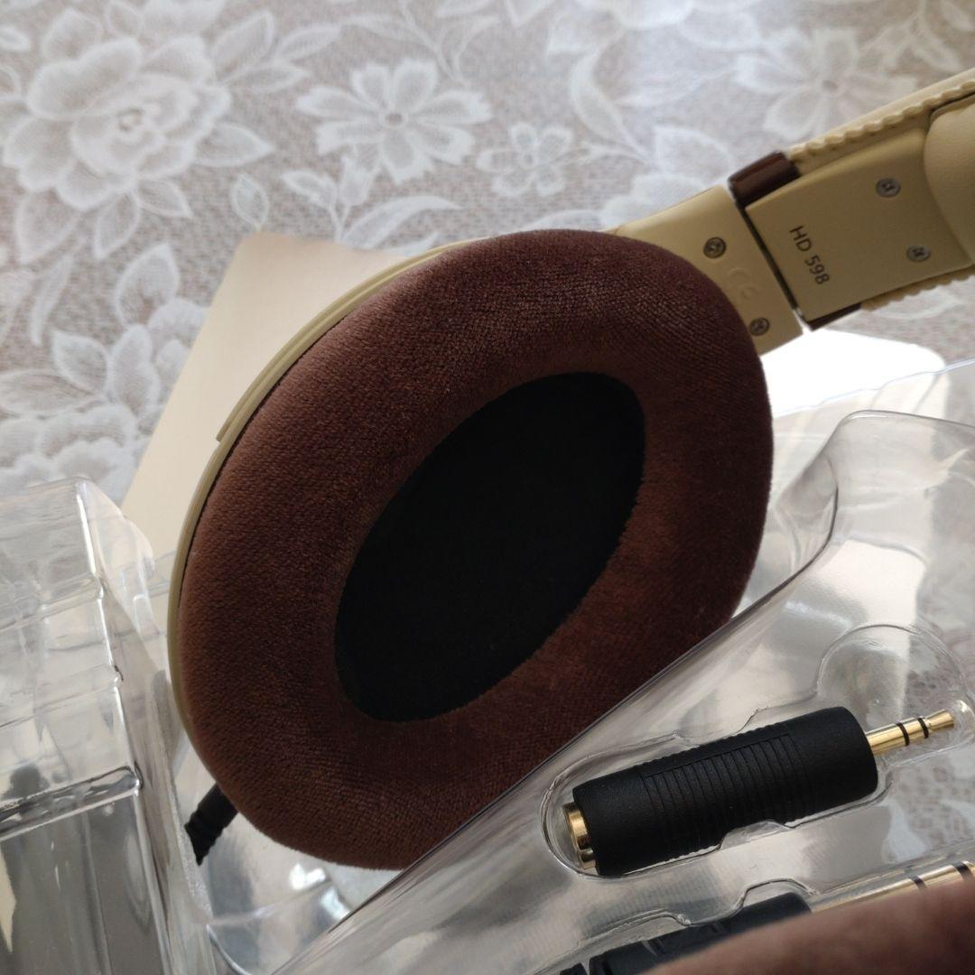 【美品】SENNHEISER。HD598。有線ヘッドホン。箱入り。廃盤商品。