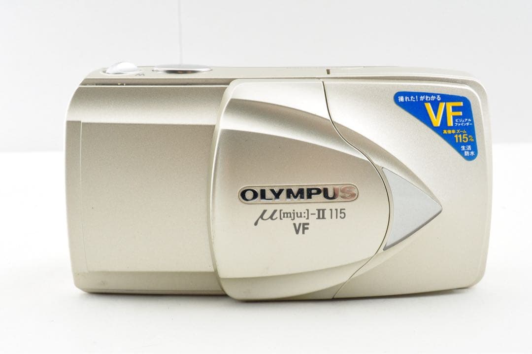 美品　OLYMPUS μ-ii mju 115 VF ＋Nikon L35 AD