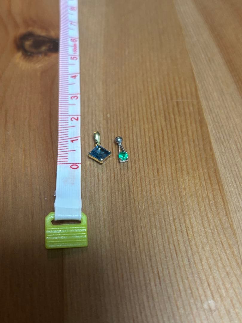 k18 チャーム　pt900 パーツ