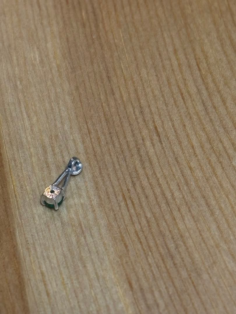 k18 チャーム　pt900 パーツ