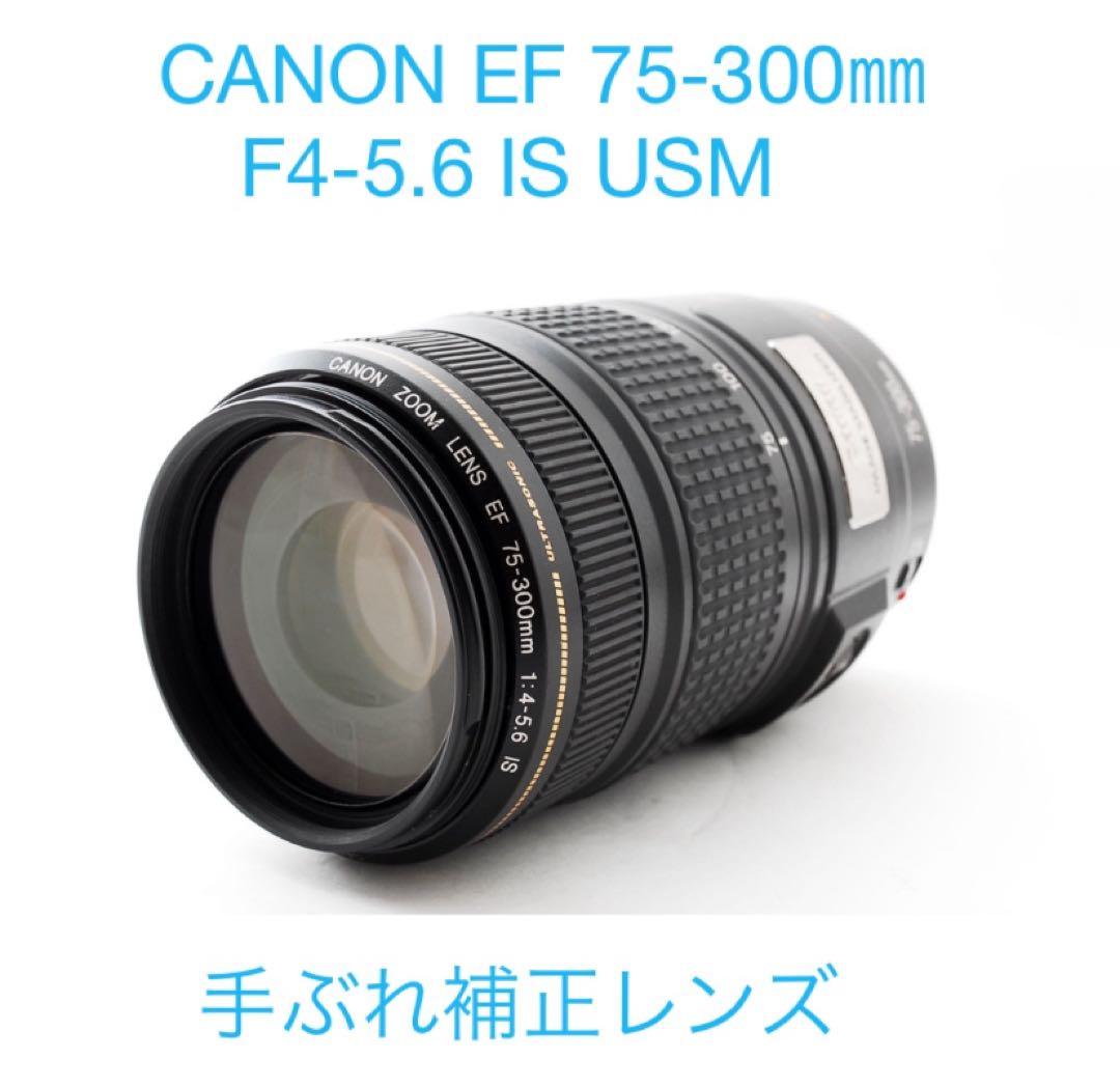 手ぶれ補正付き☆Canon EF 75-300㎜F4-5.6 IS USM