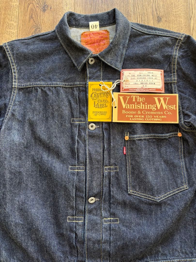 た*む様 フリーホイラーズ1944-45 INDIGO DENIM