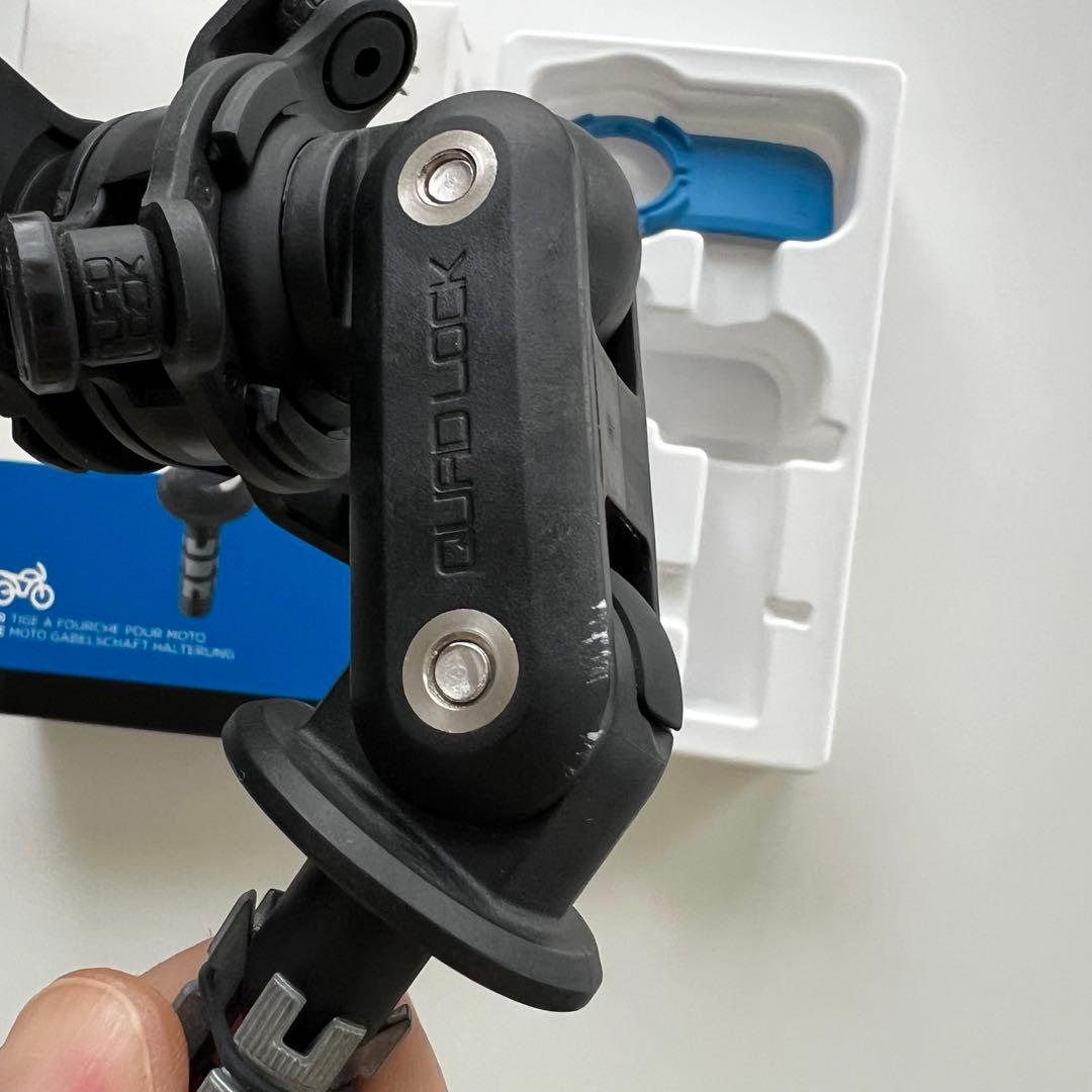 QUAD LOCK ダンパー付き モーターサイクルフォークステムマウント