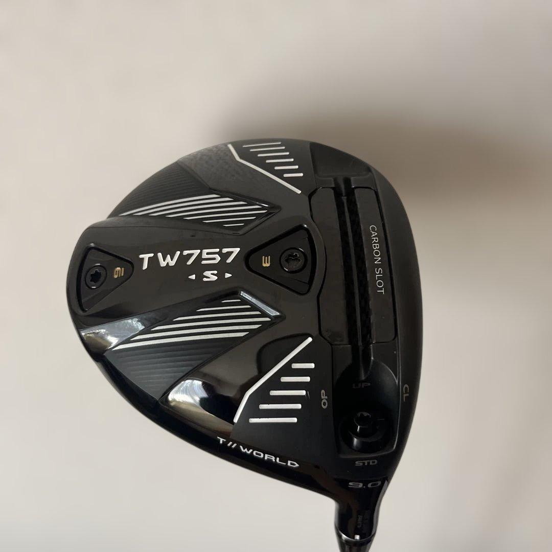 ヘッドのみカバー付き　ホンマ　TW757 S 9度です