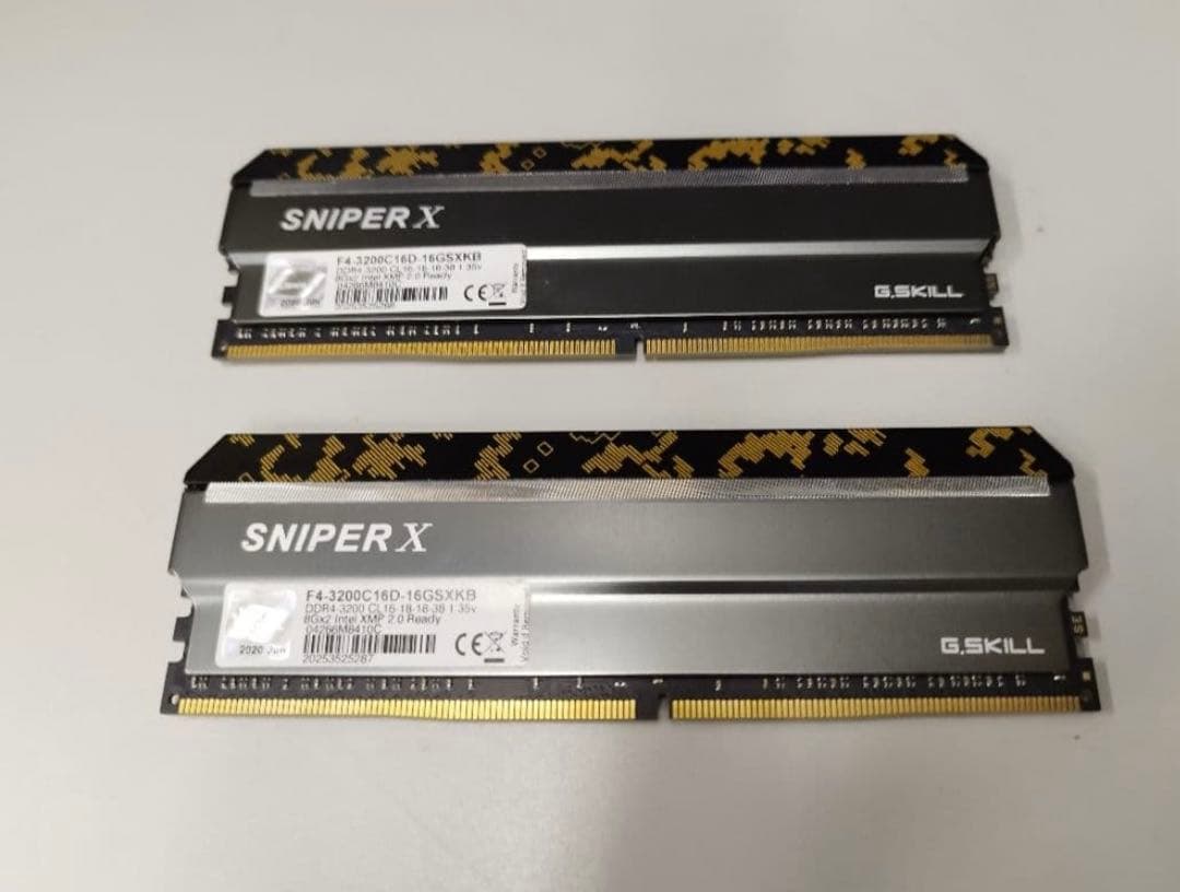 SNIPER X DDR4 メモリ 2枚セット g.skill