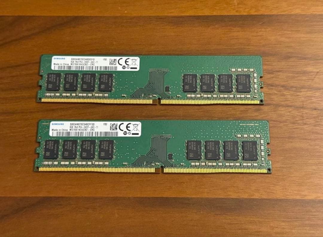 SAMSUNG ddr4 2400MHz 8GB×2