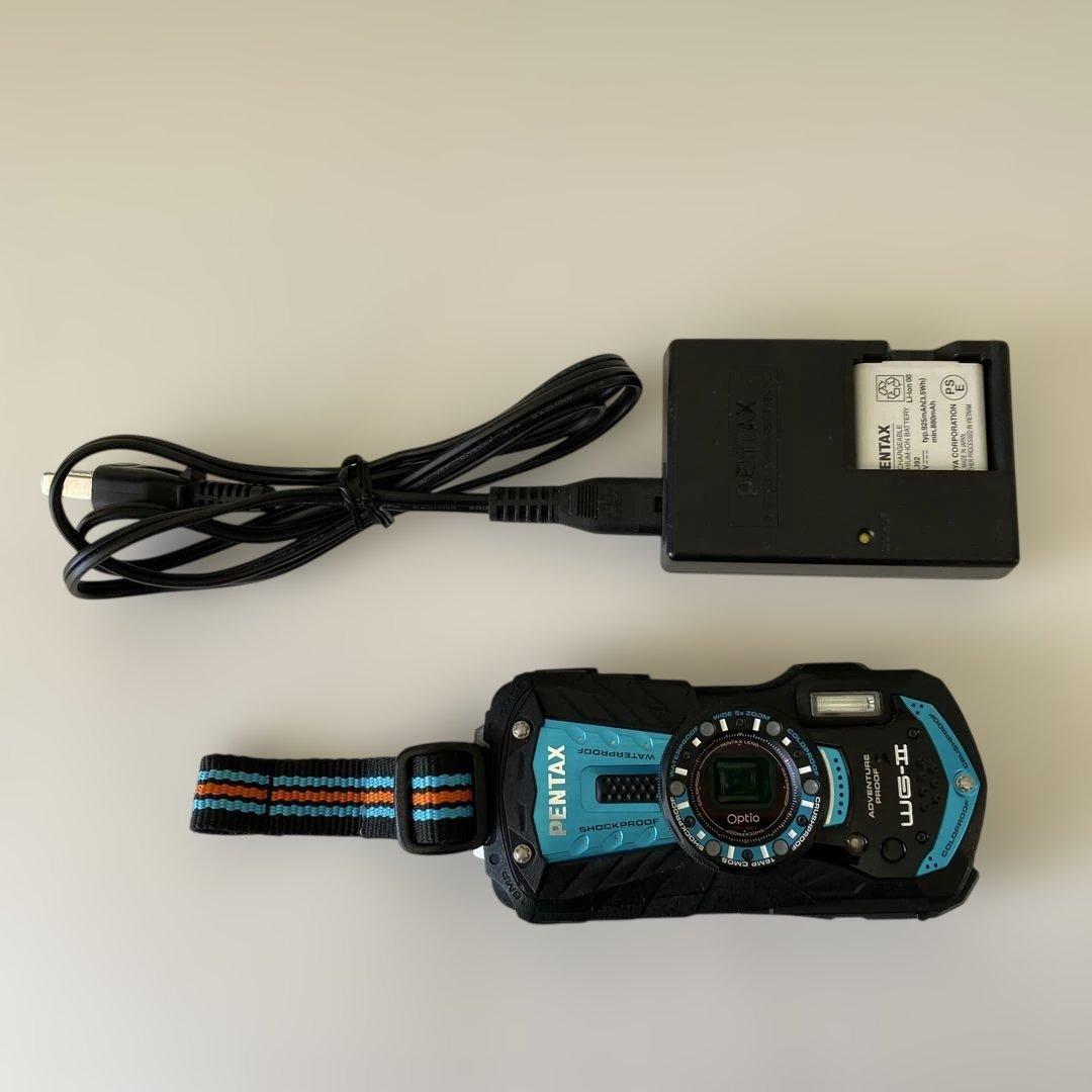 中古美品　PENTAX Optio WG-2 防水デジタルカメラ
