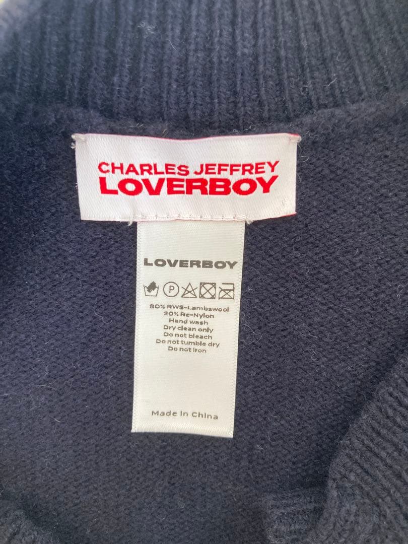 Charles Jeffrey Loverboy セーラー ニット付け襟