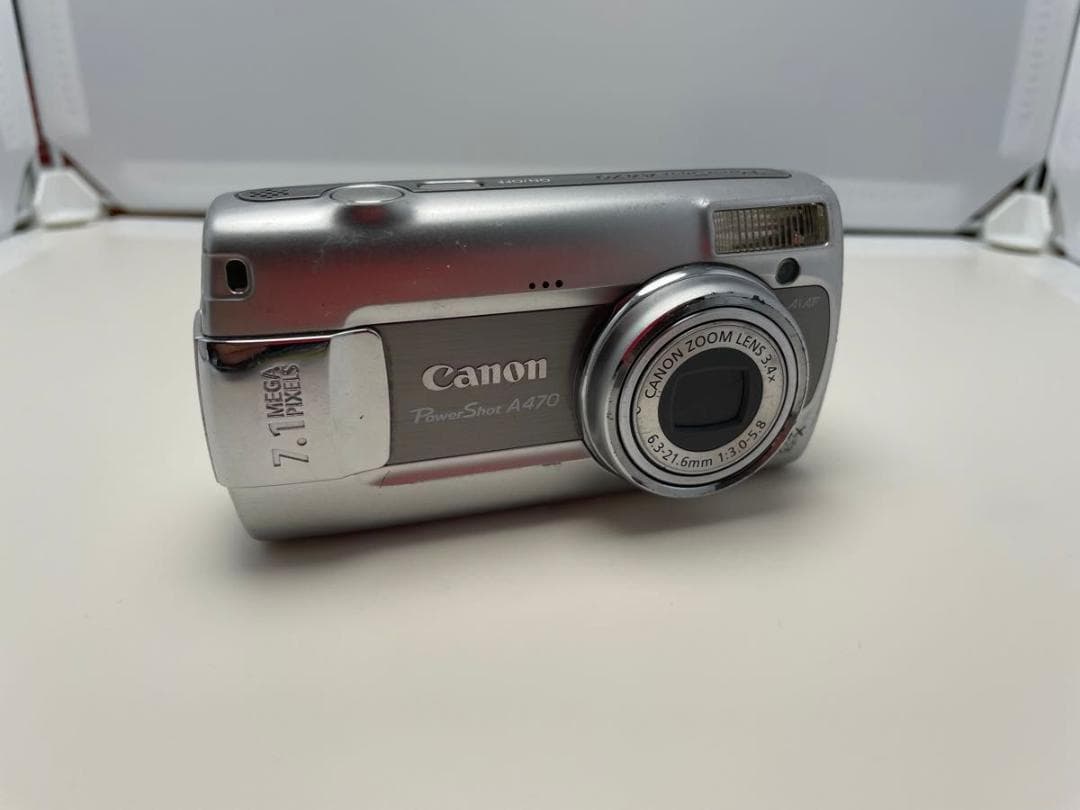 Canon PowerShot A470 PC1267 動作OK 現状品