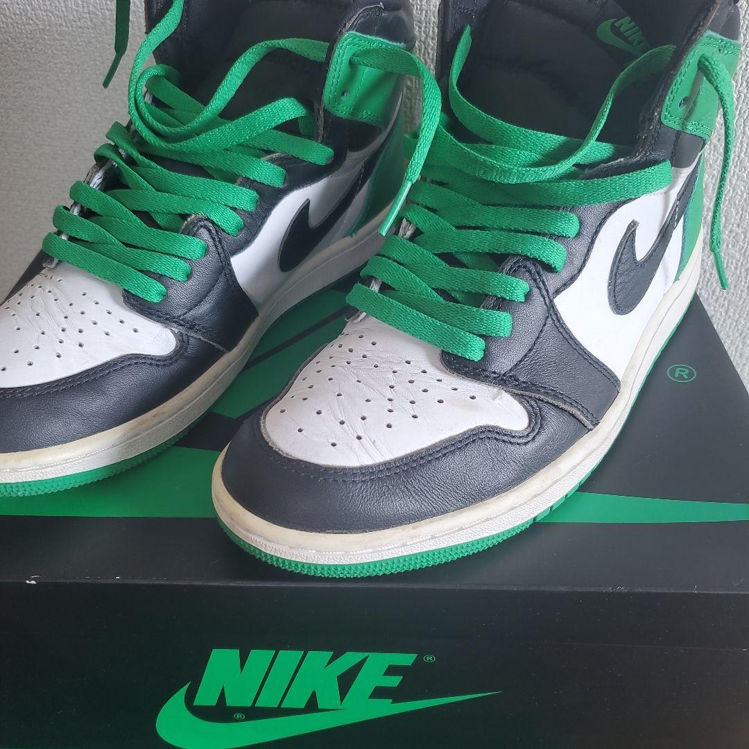 NIKE AJ1 セルティックス