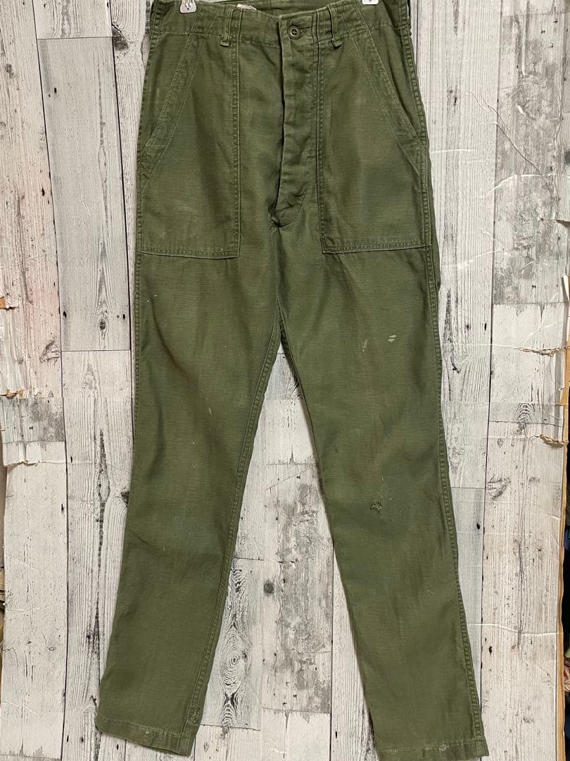 60s 米軍 OG107 ベイカーパンツ ヴィンテージ DSA100-3310