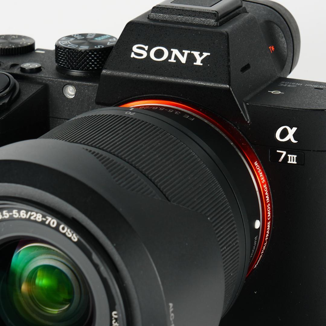 ちゅんα7III極上品/シャッター回数9%/SONY ミラーレス