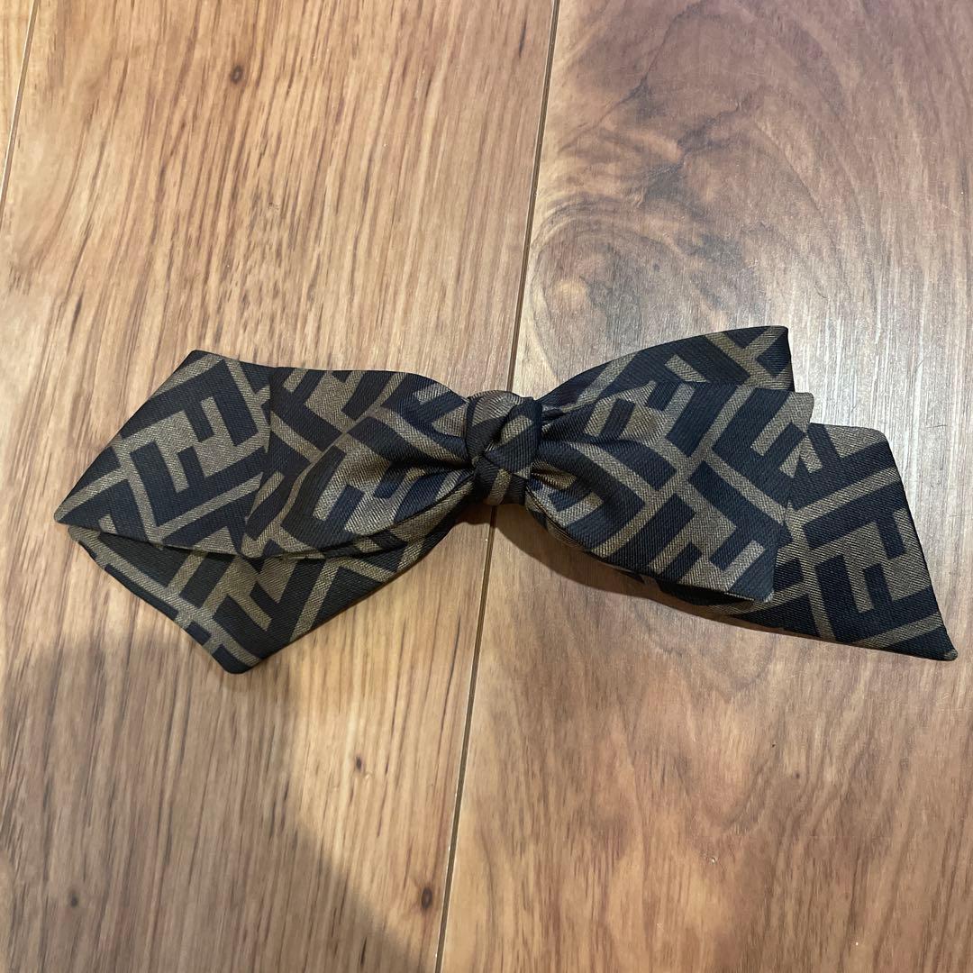 FENDI FFロゴリボンヘアアクセサリー