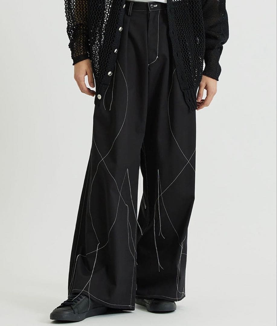 sulvam MT-P07-200 WIDE PANTS/ワイドパンツ