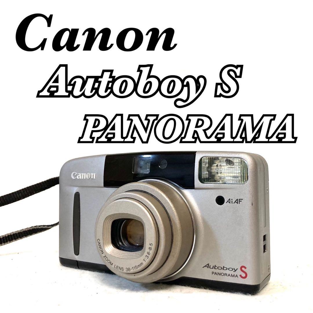 【完動品 美品】Canon Autoboy S PANORAMA 動作確認済