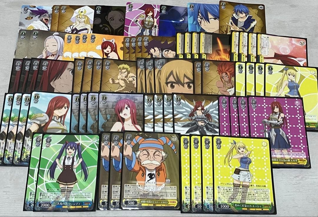 ヴァイスシュヴァルツ デッキ 8枝フェアリーテイル