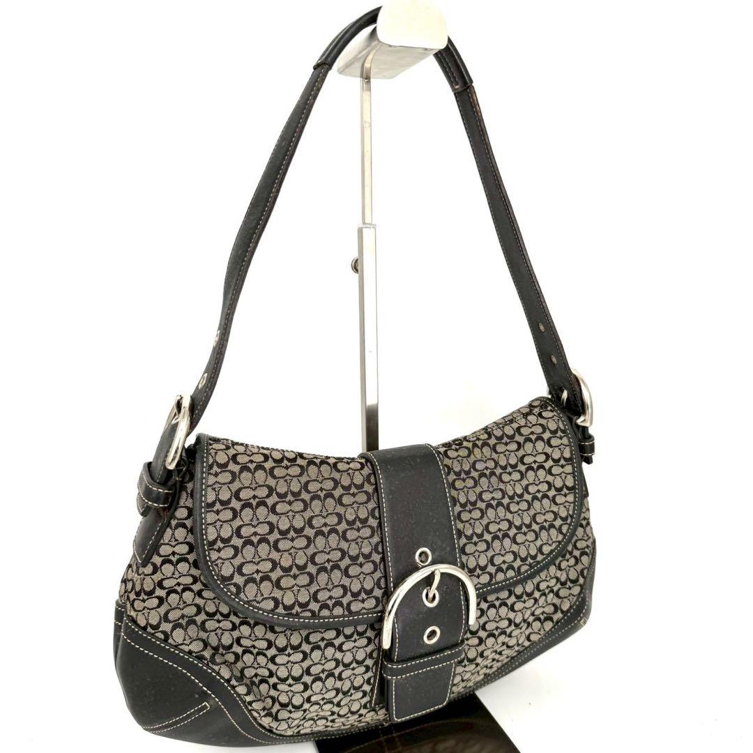 COACH コーチ ソーホー シグネチャー ワンショルダーバッグ ハンドバッグ