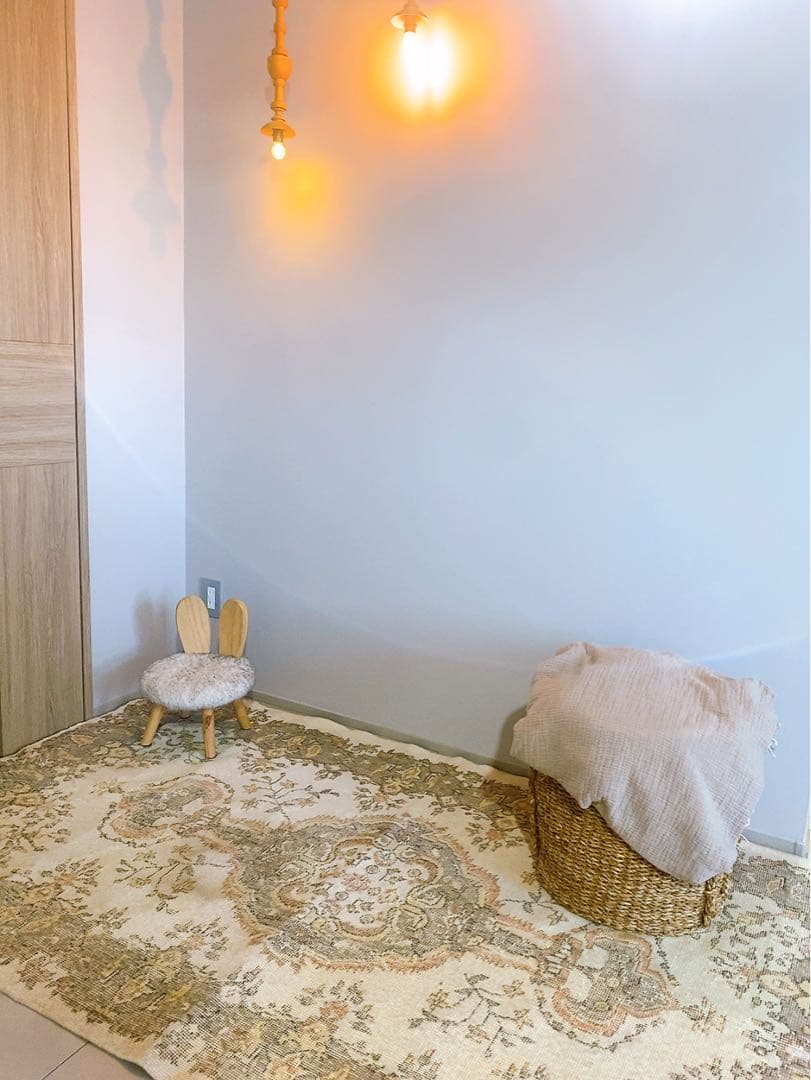 トルコラグ　ヴィンテージラグ　117×202