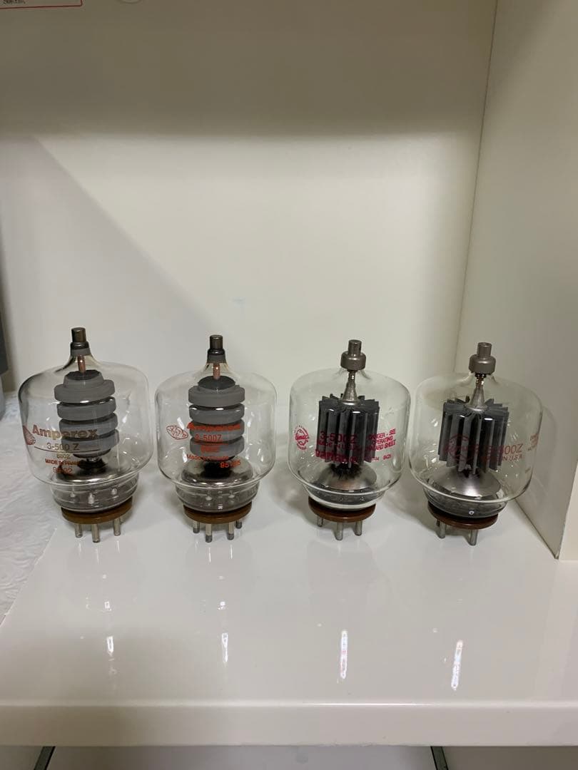 【動作未確認】真空管「3-500Z」　4本セット