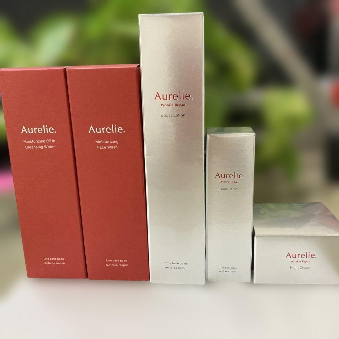 Aurelie スキンケア基礎化粧品5品