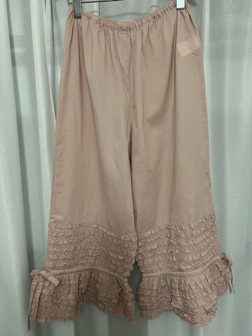 PINK HOUSE フリル付きペチコートパンツ