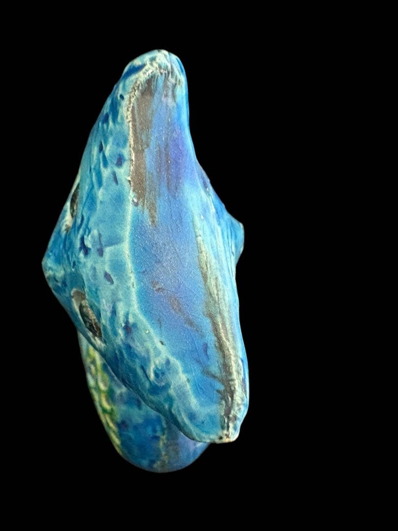 ☆美品　イタリア　FLAVIA フラビア　リミニブルー　オブジェネコ　ビトッシ