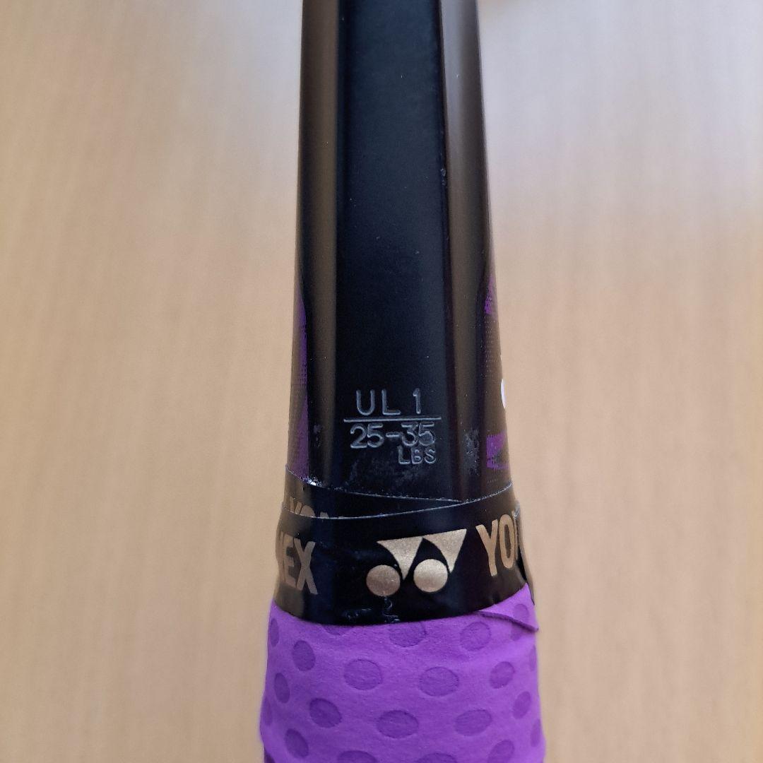 YONEX ジオブレイク80G テニスラケット 黒/紫