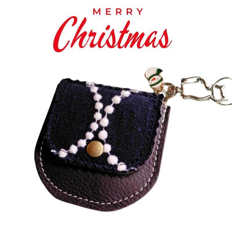 ミナペルホネン/2025tambourineタンバリンネイビー×白/牛革A4トー