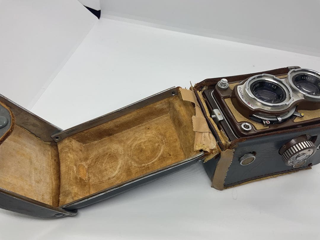 Yashica-44 二眼レフカメラ 44判 COPAL-SV 現状品