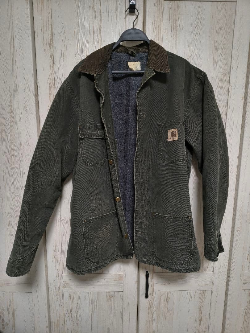 カーハート モスグリーン ミシガンチョアコート