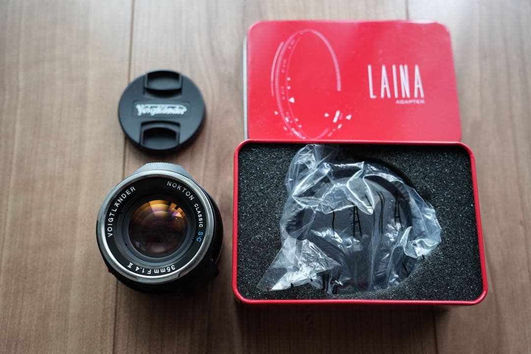 NOKTON 35mm F1.4 II SC VM M-Eマウント変換アダプター