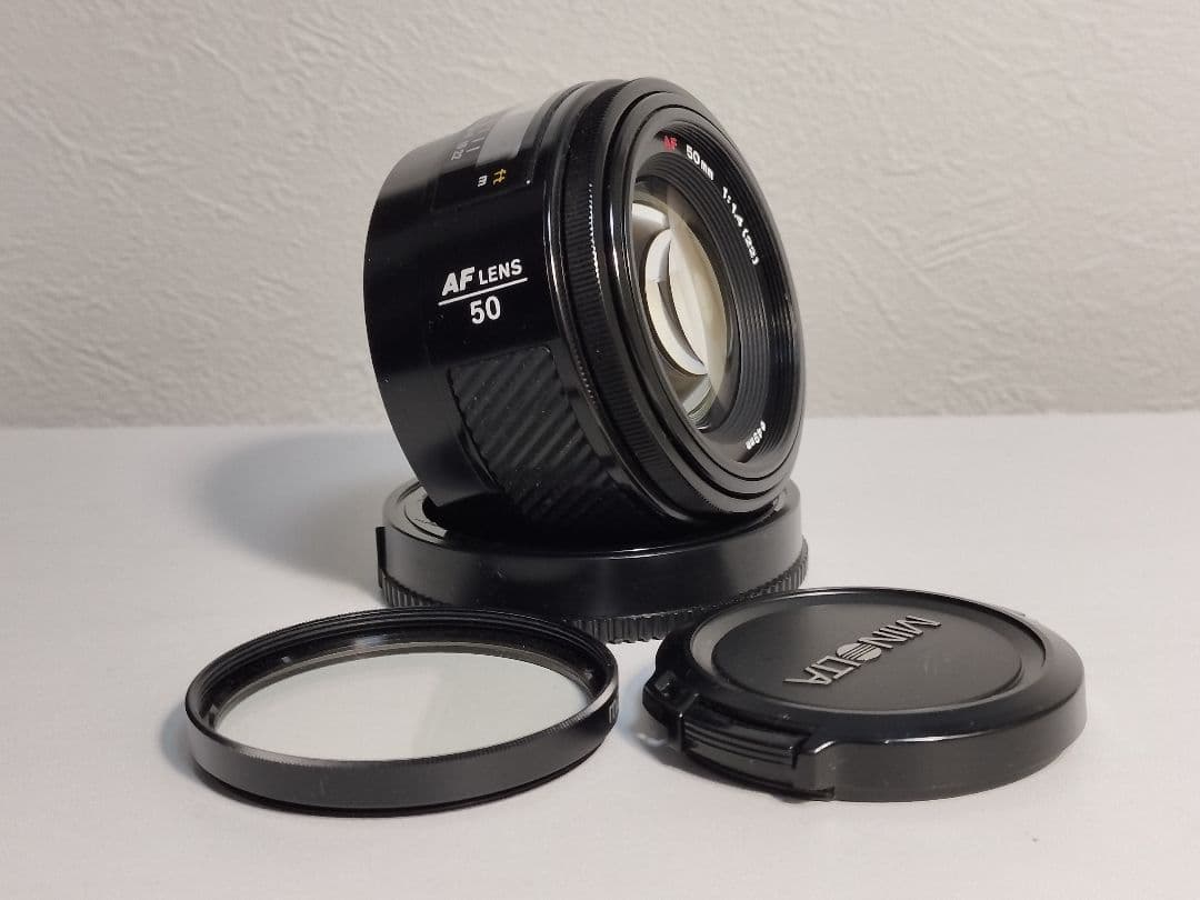 ミノルタ AF 50mm f1.4単焦点レンズ