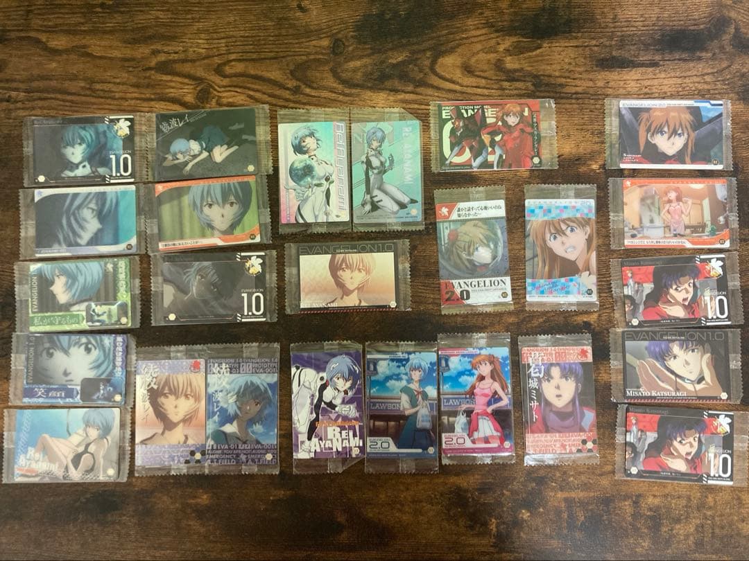 【激レア含】　【未開封】　新世紀エヴァンゲリオン ウエハースカード　43枚