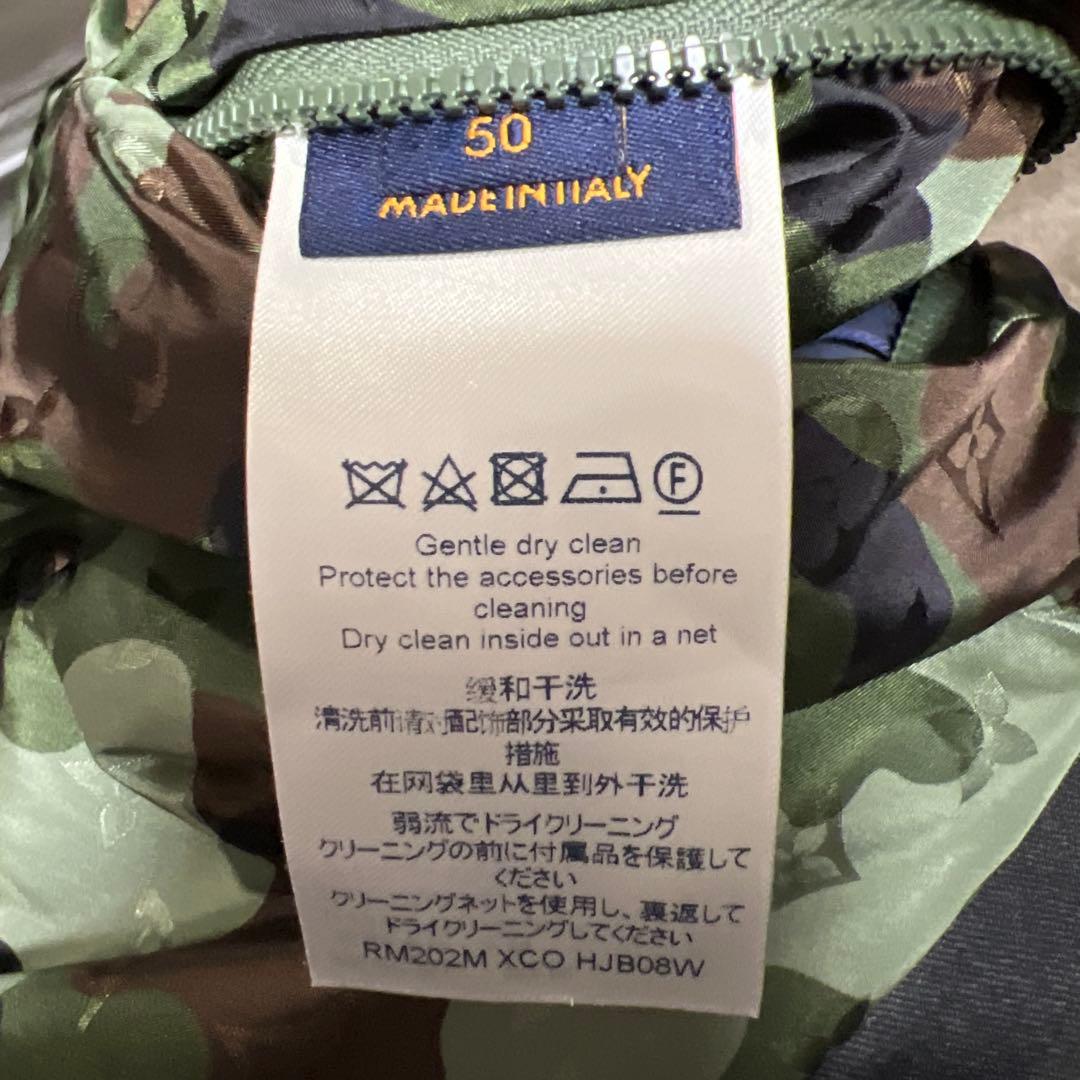 LOUIS VUITTON 迷彩 ミリタリージャケット