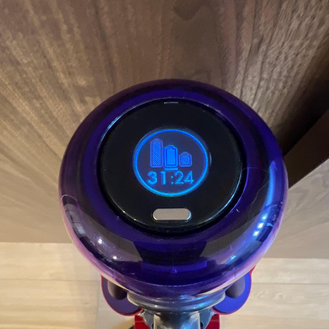 dyson SV18 レーザーヘッド、光るLEDノズル、純正スタンド