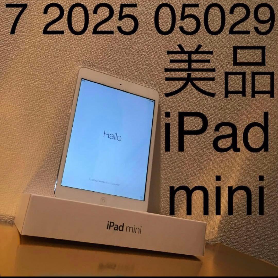 snn 7 2025 05029 美品 iPad mini 白 シルバー