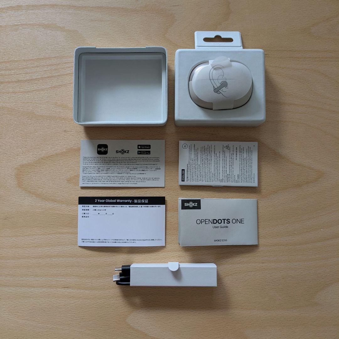 Shokz(ショックス) OPENDOTS ONE イヤーカフ型イヤホン