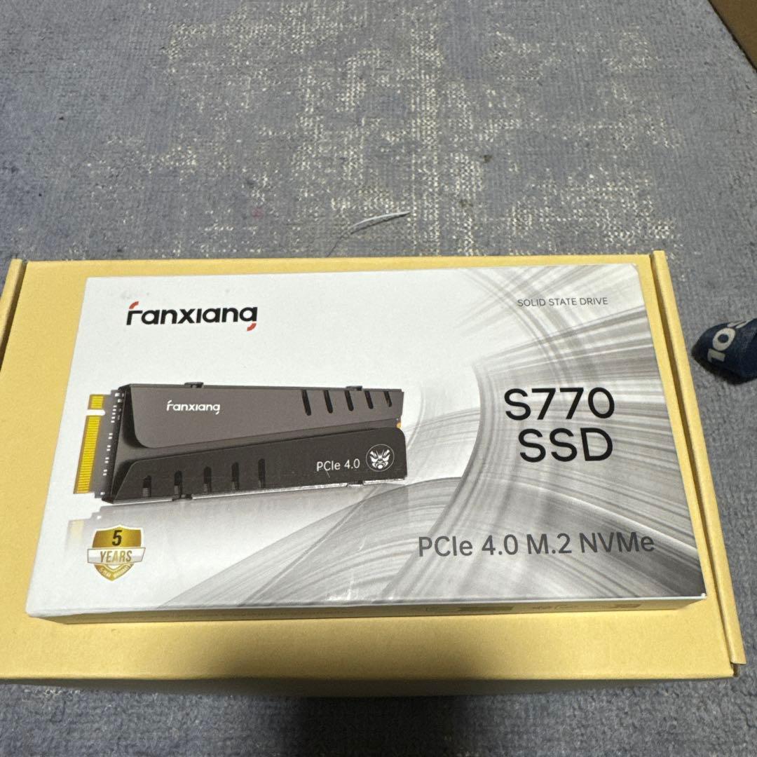 内蔵型SSD fanxiang S770 SSD PCIe 4.0 M.2 NVMe 1TB