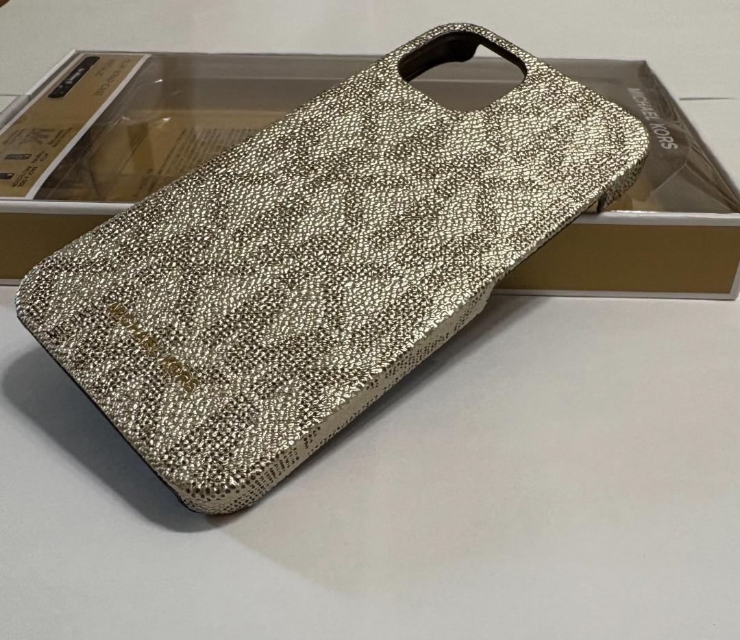 新品 マイケルコース iPhone13 対応ケース ローズ MKJH21PC07