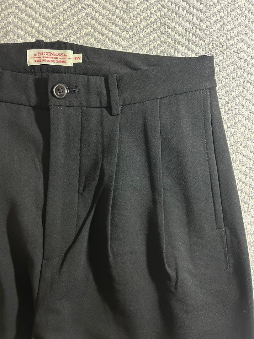 niceness puaf 20aw ワイドスラックス