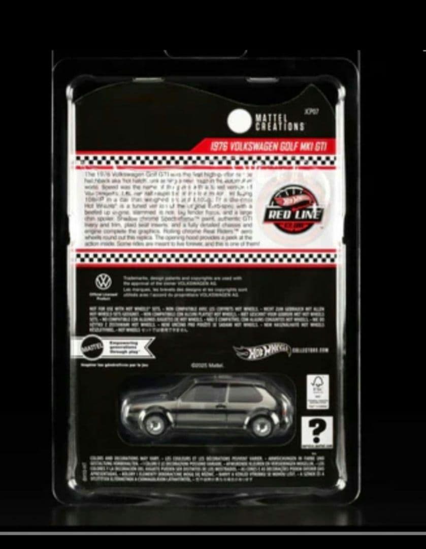 Hot Wheels1976 フォルクスワーゲン ゴルフ Mk1 GTI　RLC