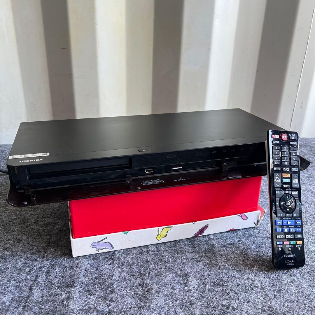 C60激安早い者勝ち✨　東芝 ブルーレイレコーダー ブラック　新生活応援✨