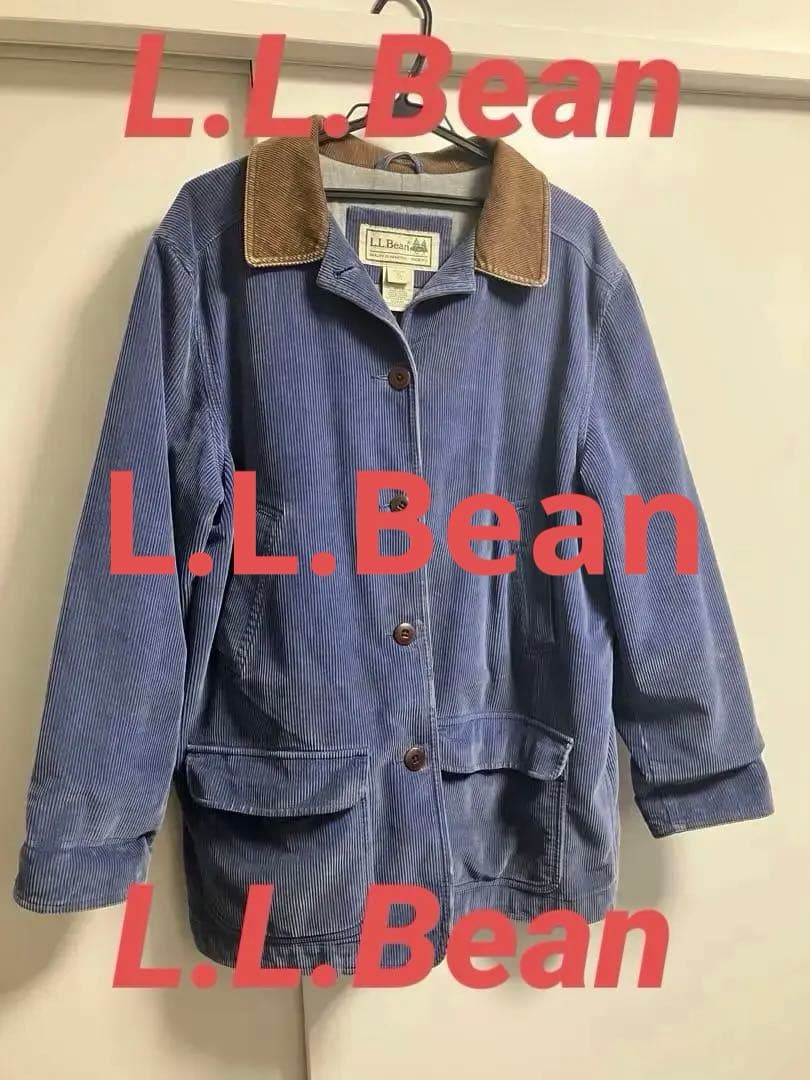 【L.L.Bean】 カバーオール ハンティングジャケット　太畝コーデュロイ良色