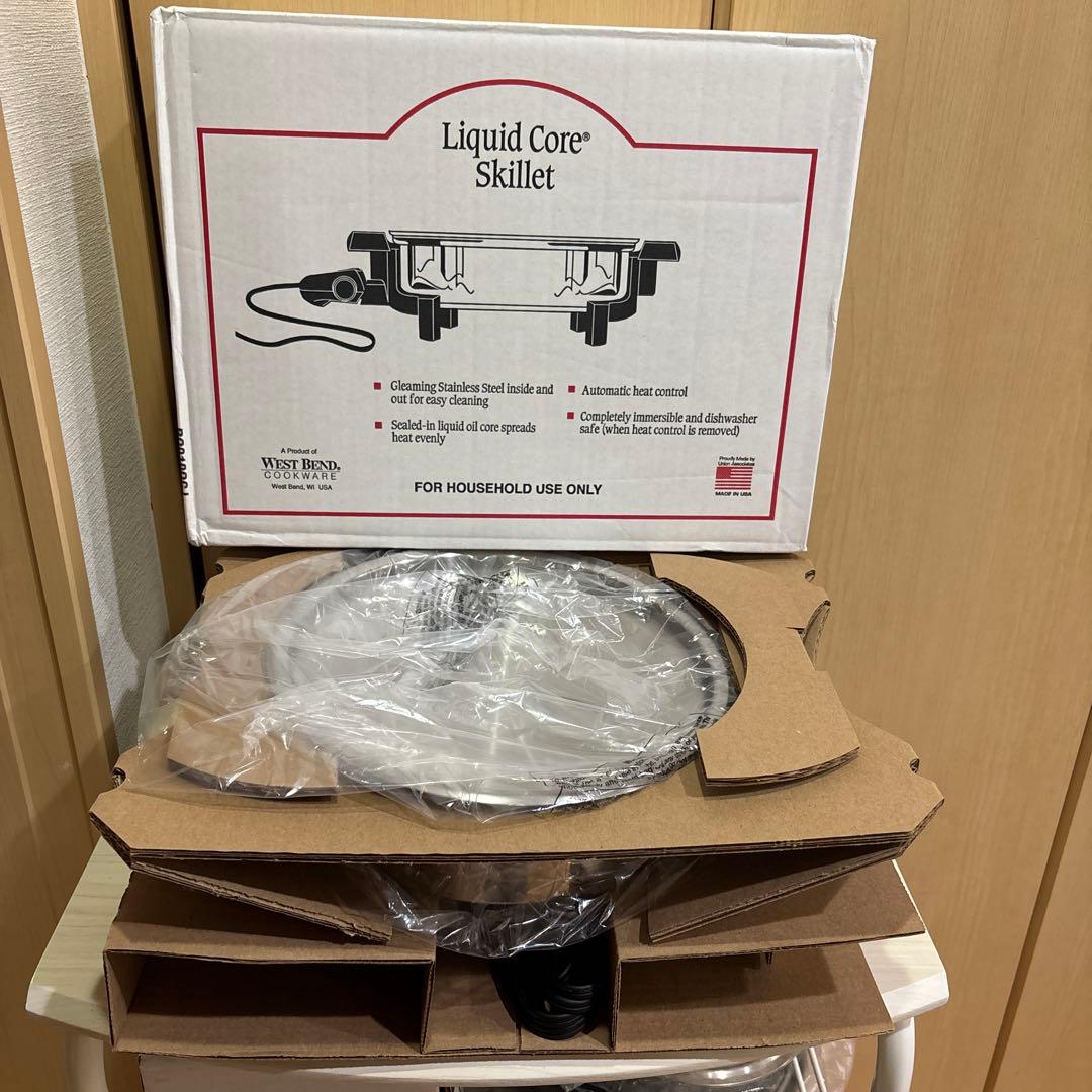 新品ロイヤルクィーン 電気フライパン（希少品）専用箱あり