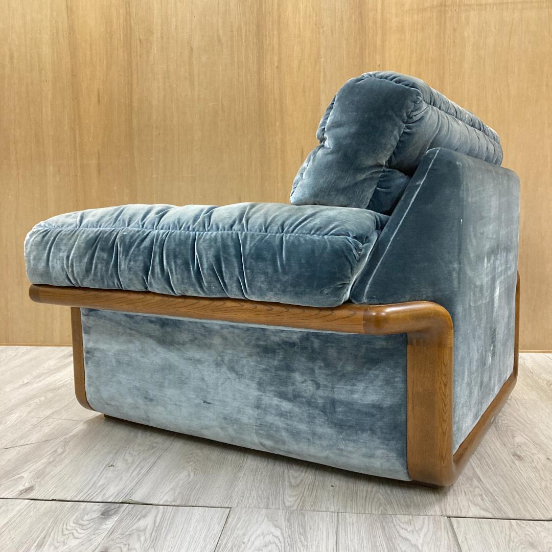 【カリモク】希少　一人掛けソファ　シングルソファ　アームチェア